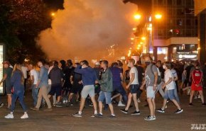 اعتراضات در بلاروس یک کشته برجا گذاشت