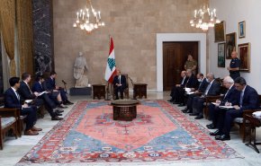 مساعد وزير الخارجية الامريكي يلتقي الرئيس اللبناني 