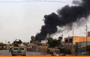 سقوط صاروخين داخل معسكر التاجي شمالي بغداد 

