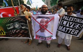 باكستان.. احتجاجات ضد التطبيع الاماراتي الاسرائيلي
