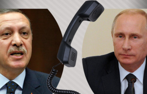 پوتین و اردوغان در تماسی تلفنی درباره بحران‌های منطقه تبادل نظر کردند