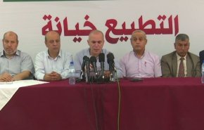 بالفيديو.. اللقاء الوطني الفلسطيني يعلن رفضه للتطبيع الاماراتي