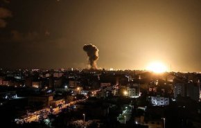 حمله جنگنده های رژیم صهیونیستی به مواضع مقاومت در غزه و پاسخ مقاومت