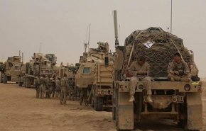 الاحتلال الأمريكي يدخل رتلاً عسكريا جديدا إلى سوريا
