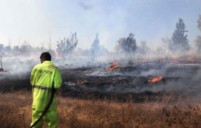 36 حريقا ببالونات العودة في مستوطنات 'غلاف غزة'