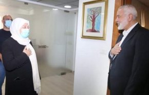 دیدار «هنیه» و نماینده جریان المستقبل لبنان؛ تأکید بر مرکزیت مسأله فلسطین