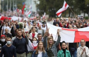 اعتقال 600 شخص خلال احتجاجات المعارضة في بيلاروسيا