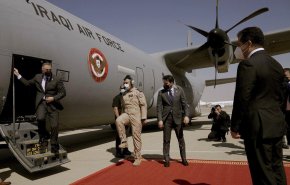 شاهد بالصورة.. مصطفى الكاظمي يصل اربيل