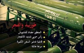 ايران تضاعف مدى صاروخ 'جاسك 2' وطوربيد 'والفجر'