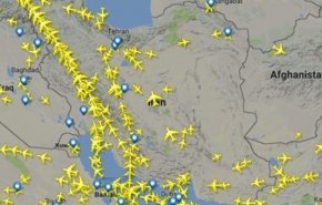 خلال شهر.. 8431 رحلة خارجية عبرت أجواء ايران