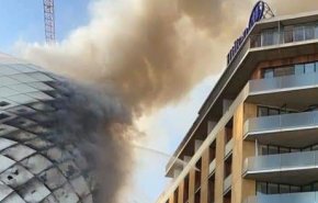 الدفاع المدني اللبناني: تمت السيطرة على حريق وسط بيروت + فيديو