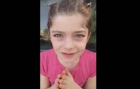 بالفيديو..طفلة سورية تشعل مواقع التواصل بهذه 