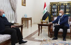 دیدار سفیر ایران در بغداد با رئیس جمهور عراق