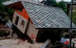 بدترین فاجعه سیلاب در یک قرن گذشته در فرانسه/ طوفان و سیل در فرانسه و ایتالیا ۲ کشته و ۲۵ مفقود برجای گذاشت