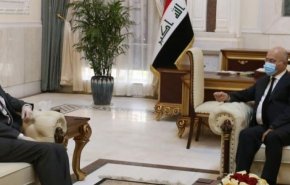 لقاء بين الرئيس العراقي والسفير الامريكي بشان البعثات الدبلوماسية
