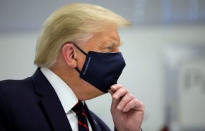 موقع ترامب الانتخابي بعد اصابته بكورونا