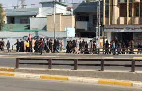 تظاهرات در کرکوک در حمایت از الحشد الشعبی