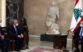 دیدار و رایزنی رئیس‌جمهور لبنان و فرستاده ویژه پوتین در امور سوریه