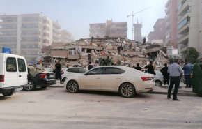 شاهد: مباني ضخمة سويت بالأرض جراء الزلزال الذي ضرب تركيا
