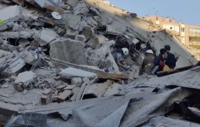 شاهد الدمار الذي خلفه زلزال ازمير التركية
