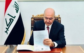 الرئيس العراقي يصادق على قانون الانتخابات