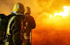 السعودية: حريق بمحطة توزيع المنتجات النفطية في جازان 

