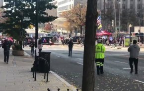 فیلم | حضور ترامپ در جمع تظاهرات طرفدارانش در واشنگتن