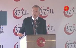 إردوغان يدعو إلى محادثات حول قبرص على قاعدة دولتين منفصلتين + فيديو