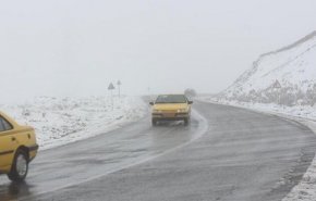موجة من الثلوج والامطار تجتاح مناطق في 9 محافظات ايرانية