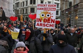 الشرطة الألمانية تسجل جرائم عديدة في مظاهرات كورونا بـ'لايبتسيج'
