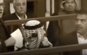 مشاجره داغ برادر نانتی صدام و طارق عزیر در جریان محاکمه‌شان+ ویدیو