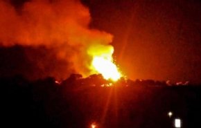 انفجار بزرگ در پایگاه نظامی ائتلاف سعودی در شرق یمن