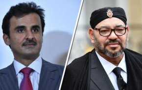 أمير قطر والملك المغربي يبحثان تعزيز العلاقات الثنائية