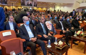 مراسم یادبود شهیدان سلیمانی و المهندس در پارلمان عراق