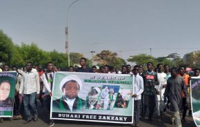 تظاهرات مردم نیجریه در حمایت از شیخ زکزاکی 