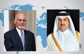 رئیس‌جمهور افغانستان با امیر قطر تلفنی گفتگو کرد


