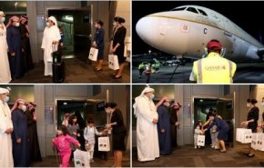 بعد 3 سنوات: وصول أول طائرة ركاب سعودية إلى قطر 