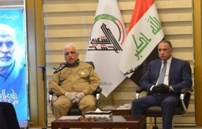 عراق| دیدار الکاظمی با فرماندهان حشد شعبی