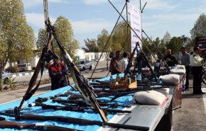 تفكيك شبكة لبيع الاسلحة وضبط 2000 قطعة سلاح صيد بحوزتهم في طهران