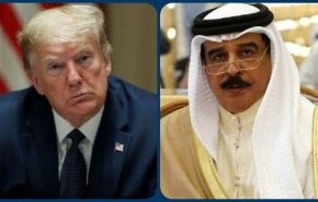 ترامپ به پادشاه بحرین نشان 