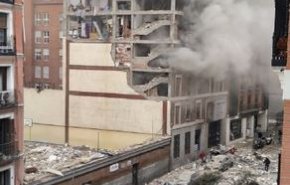 بالفيديو: انفجار عنيف في وسط العاصمة الإسبانية مدريد