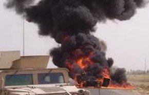 تفجير جديد بعبوة ناسفة يستهدف رتلاً للتحالف الامريكي جنوب بغداد