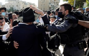 أصابة 5 ضباط شرطة إسرائيليين بجروح  إثر اشتباكات مع متظاهري 'الحريديم'