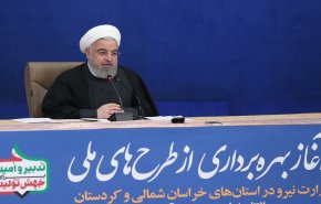 الرئيس روحاني: الحكومة نفذت الوعد الذي أطلقه الامام الخميني