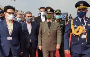 وزير الدفاع الايراني يزور معرض الهند الجوي 2021