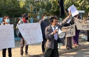 ميانمار..تصاعد الإحتجاجات وسط تواصل الاعتقالات+صور 