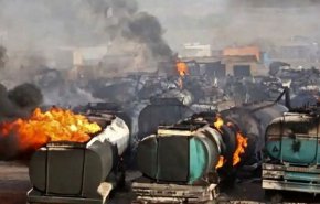آتش سوزی در اسلام قلعه و مرز دوغارون افغانستان مهار شد/ حریق 500 تانکر نفت و گاز و خسارات اولیه 50 میلیون دلاری 