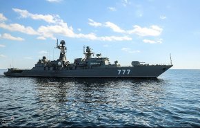 الترحيب بالأسطول الروسي المشارك بالمناورات الإيرانية الروسية المشتركة 