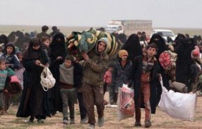 الدفعة ١٢ من المحتجزين داخل مخيم الهول تغادر إلى منازلها بريف حلب