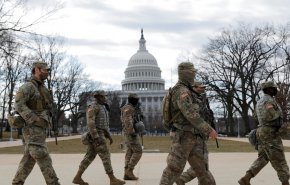 عناصر الحرس الوطني الأمريكي يغادرون مقر الكابيتول